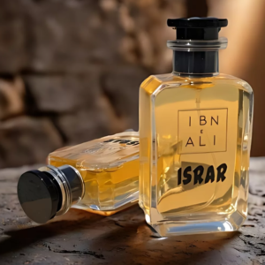 ISRAR perfume bottle - impression of Azzaro Wanted ISRAR eau de parfum for men front view ISRAR long lasting men's fragrance bottle on display